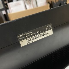 POSBANK IMPREX D25 POS SYSTEM FOR PARTS BAD SCREEN D25(W) OD