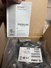 Zebra Mc9401 Barcode Scanner NEW with Extra New Batterys and Charging Stand