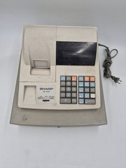 Sharp CE-A110 Electronic Cash Register Working With Cash Drawer