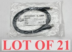 Zebra CBA-U21-S07ZBR Barcode Scanner 7ft USB Data Transfer Cable Lot of 21 NEW