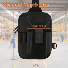 Scanner Holster, Universal Barcode Scanner Chest Harness, Carrying Case Pouch…