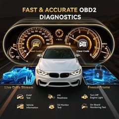 VENU90 TPMS Sensor Programming Tool OBD2 Scanner 315/433MHz Diagnostic