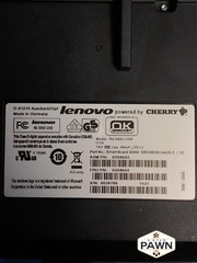 Lenovo by Cherry USB wired Keyboard RS 6600 SmartboardXX44 sn0028799