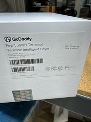 GoDaddy Poynt Smart Terminal PST3 POS System Touchscreen w/ Printer Parts Only