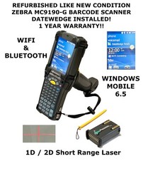 🔥 Symbol MC9190-G30SWEQA6WR 1D/2D Laser – Windows Mobile 6.5 – 1 YEAR WARRANTY