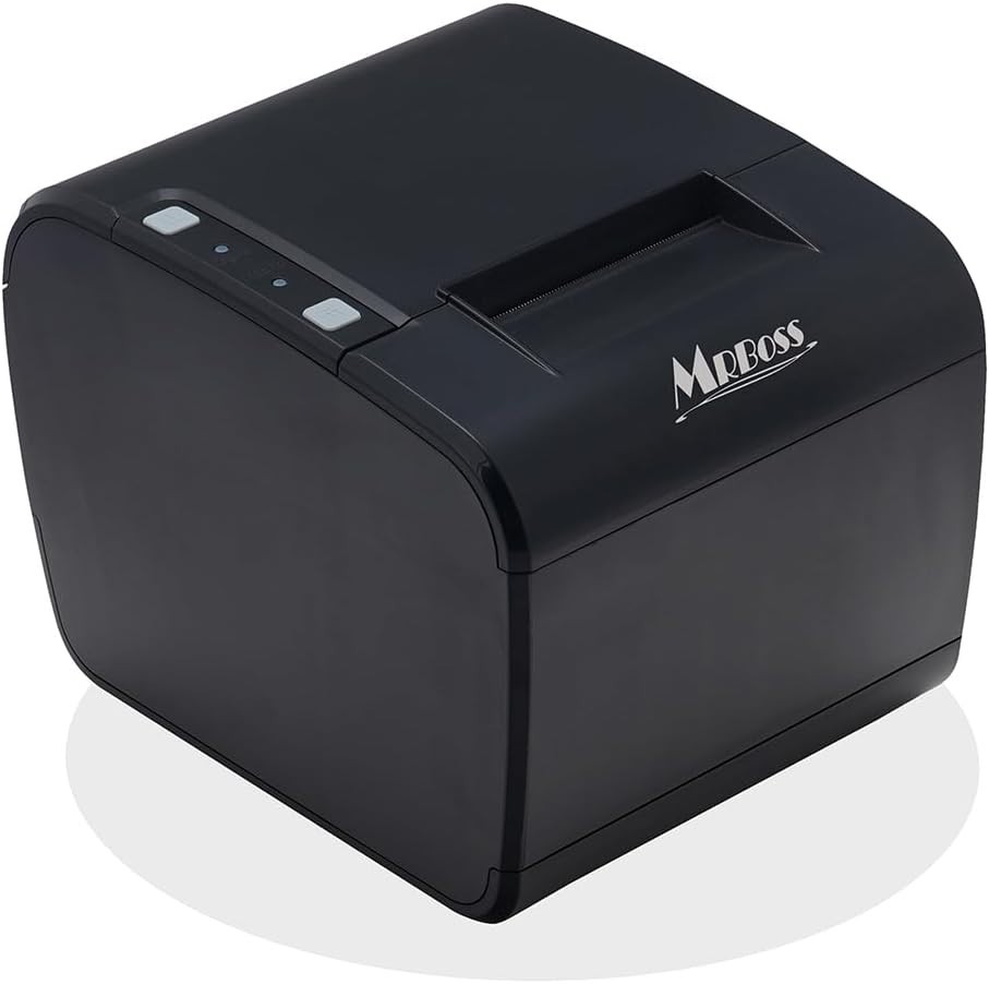 Thermal Label and Receipt Printer USB+Bluetooth Connection Suitable for stores