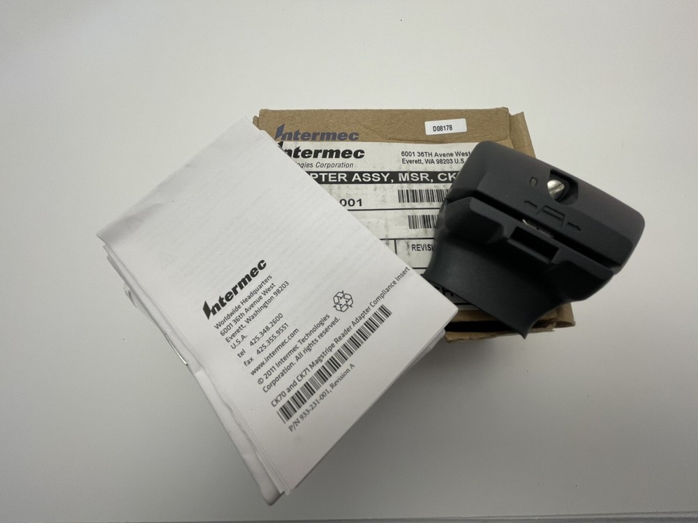 Honeywell Intermec Snap-on Adapter MSR for CK70 CK71 CK75 USB 850-574-001 New