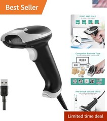 Fast and Reliable Handheld Barcode Scanner – Supports Multiple Formats and OS
