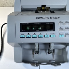 Cummins JetScan 4062 Bill Counter Mixed Denomination Scanner – Tested & Working