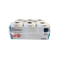 Thermal Receipt Paper Rolls 3.125″ x 190′, 6 Rolls New made in the USA.