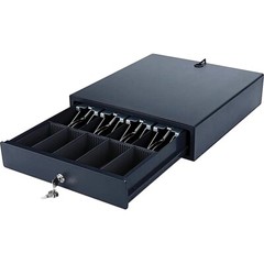 Adesso 13″ POS Cash Drawer With Removable Cash Tray 4 Bill 5 Coin 2 Media Slot 3