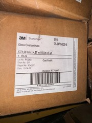3M Gloss Overlaminate Roll 54″ x 5 yd 8518 75-3471-8829-6