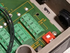 Allen-Bradley 2755-NB40 Ser A Rev A wiring base for scanner, made in USA