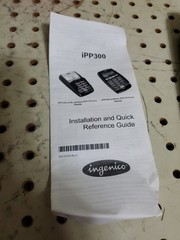 Ingenico iPP320 IPP320-01T1358A Credit Card Payment Terminal