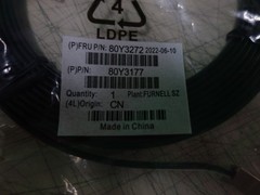 Toshiba Printer to SDL Cash Drawer Cable, 3.8m, Black 80Y3272 80Y3177 * NEW