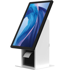 Self Service Kiosk POS Stand – CTA POS Kiosk with CPU & Printer Compartments for