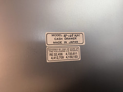 BRAND NEW! Cash Till Drawer EP-125KPC w/ 2 sets of Keys!