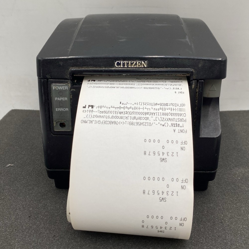 CITIZEN CT-S651 POS Thermal Receipt Printer FOR PARTS