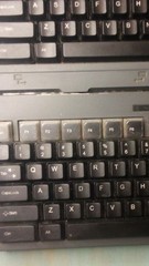 Lot of 2 Toshiba MANPOS POS Keyboard Tax Easy Push Opening Card Swipe