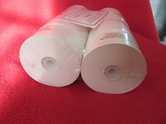 Pack of 10 Rolls 38mm Cash Register Receipt Paper Roll — New in Shrink Wrap
