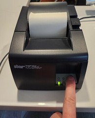 Star TSP100 Future Print Thermal POS Receipt Printer – UNTESTED – READ