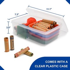 Coin Sorter Trays and Counter Tubes Roller Crimp Tool with 60 Preformed Wrapper