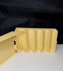 Coin Change Bank Sorter Holder MMF Industries 221-4777 VTG Hard Plastic Made USA
