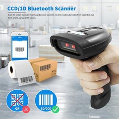 NETUM Handheld Bluetooth Barcode Scanner – Wireless & USB iOS/Win/Mac NT-1228BC