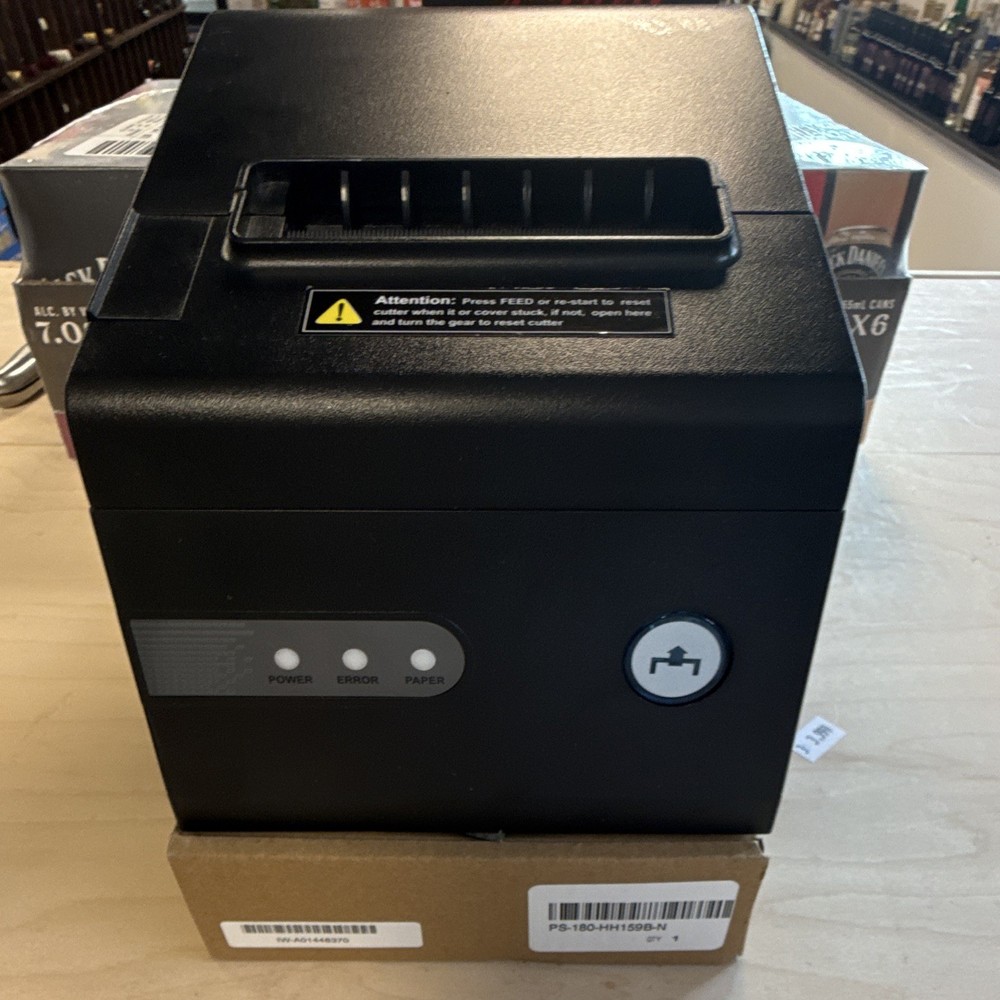 SNBC PS-180 Thermal Wired POS Receipt Printer w/ JamFree Auto-Cutter 3.13 in