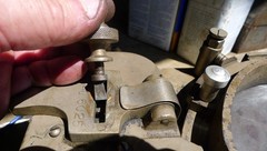 ANTIQUE MANUAL STANDARD-JOHNSON COIN COUNTER N-5 MAIN COUNTER PARTS