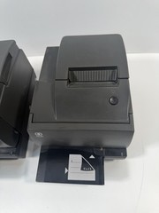 (QTY. 2) NCR 7167-6011-9001 RealPOS Multifunction MICR Thermal Printer Black