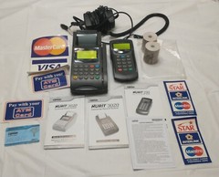 Lipman Nurit 3020 & 292 POS EDC Terminal Credit Card Reader Receipt Printer ASIS