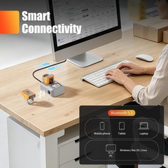 NETUM XR700 Bluetooth Ring Barcode Scanner 1D 2D QR NFC Wearable Finger Scanner