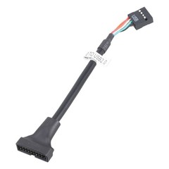 20Pin USB3.0 to 9Pin USB2.0 Internal Cable USB3.0 Header to USB2.0 Adapter Cable