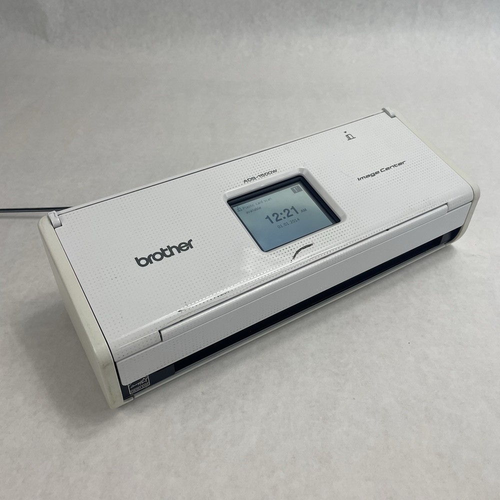 Brother ImageCenter ADS-1500W Document Scanner Tested With Power Cord