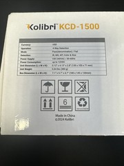 KCD-1500 4-Way Detection USD Counterfeit Money Detector and Bill Value