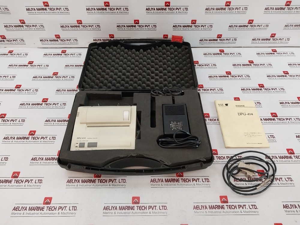 SEIKO DPU-414-30B Thermal Printer Power Supply Serial Cable Set 50HZ