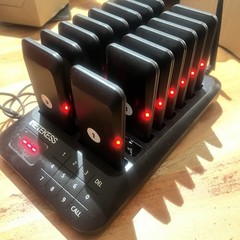 TD157 Restaurant Pager System,Pagers For Restaurant 16 Beepers For Food Truck
