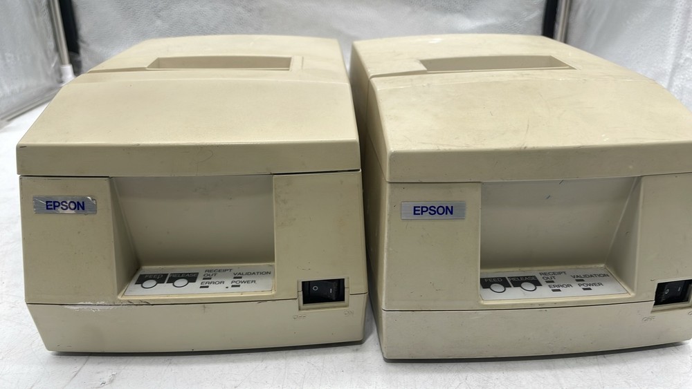 Epson TM-U325D POS Slip Receipt Printers M133A Lot Of 2