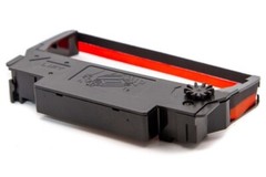 12-Pack Compatible EPSON ERC30 34 38 Black/Red Ribbon Cartridges (R-ERC30-BR)
