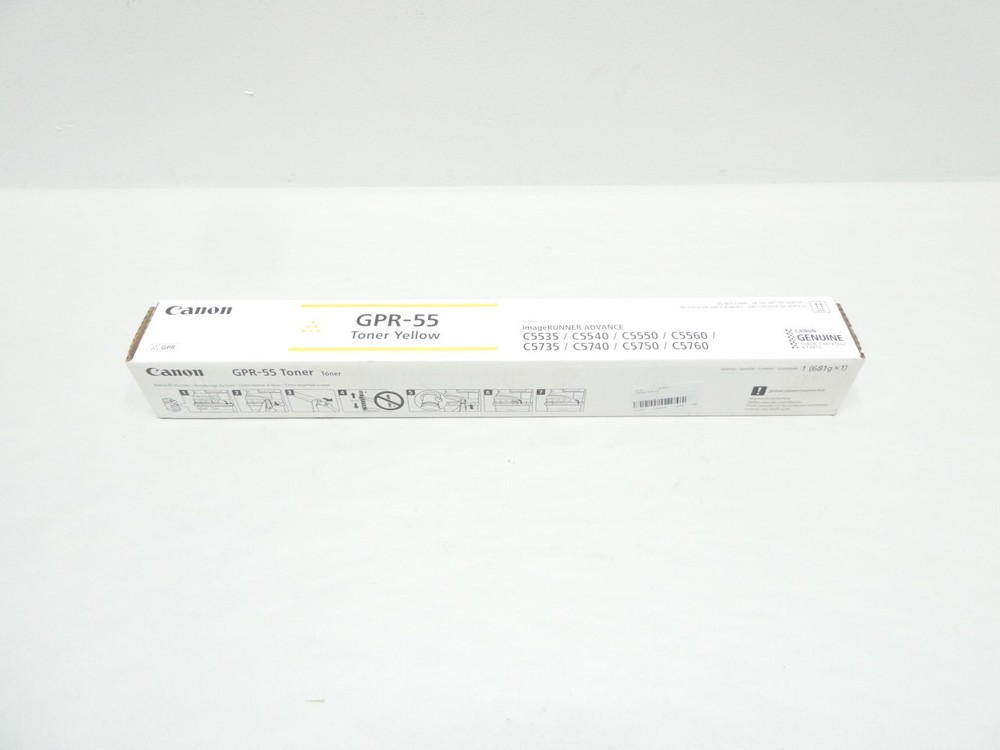 Canon GPR-55 0484C003AB Yellow Toner Cartridge