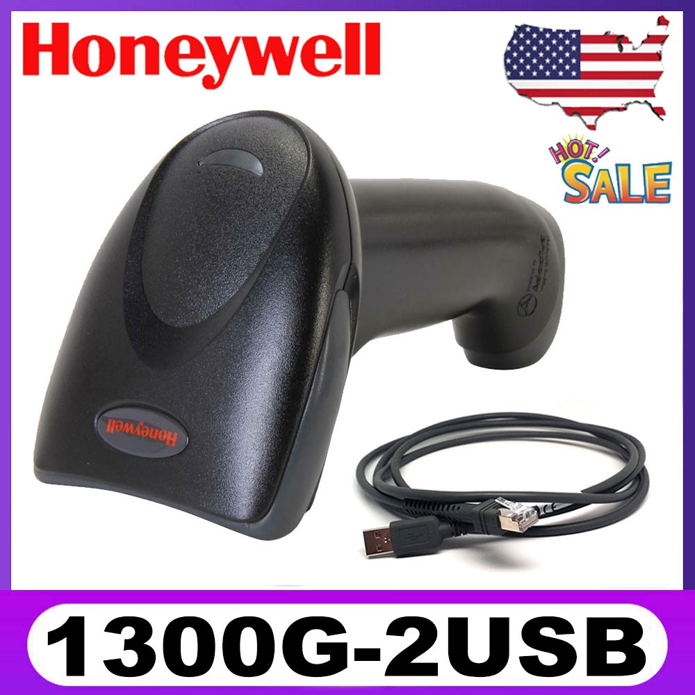 Honeywell Hyperion 1300G USB Handheld Linear Imaging Barcode Scanner 1300G-2USB