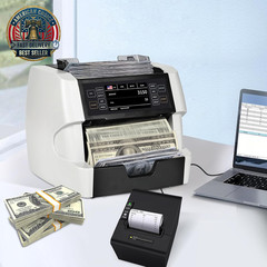 VC-3 Mixed Denomination Money Counter Machine, Value Counting, CIS/UV/IR/MG/MT C