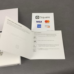 Square – Magstripe Reader with Lightning Connector – Glossy White