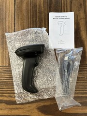 1D 2D Wired Handheld Bar Code Scanners Readers for Computers USB Cable