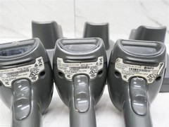Lot of 3 Zebra Motorola Symbol LI4278 Barcode Scanner & Charge Dock Base CR0078