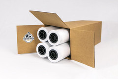 24Lb Premium Coated Inkjet Bond Paper, 24″ X 150′, 4 Rolls per Box
