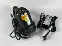 Zebra LS3578-FZ Rugged Wireless Laser Barcode Scanner Cradle FZ20005WR AC 2024