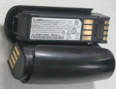 Lot of 2 Motorola Symbol Barcode Scanner MT2070 MT2090 battery Original Tested