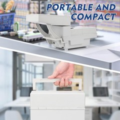 Ribao CS-10S High Speed Portable Coin Counter and Sorter, 1800 Coins per Minu…